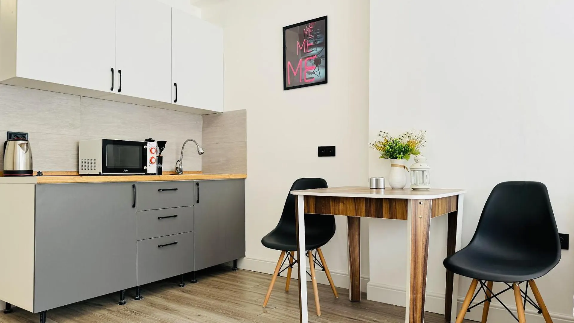 417I1 Gray And Yellow Apartment Sholpan City Almaty Kazakhstan