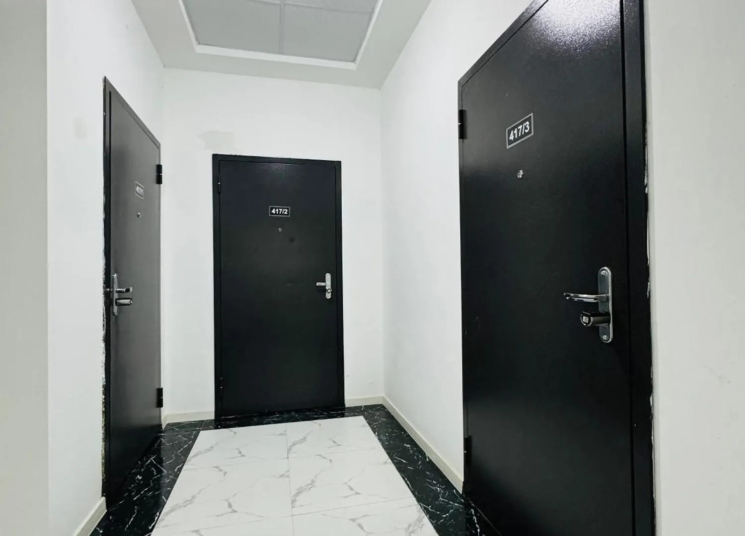 417I1 Gray And Yellow Apartment Sholpan City Almaty Kazakhstan